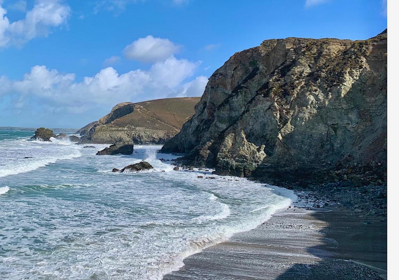 Luxury 3 bedroom caravan between Perranporth&Newquay, Cornwall New Quay Buitenkant foto